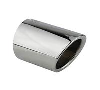L&P 1 terminale per marmitta in acciaio inox colore argento lucidato e cromato plug-and-play modello: A284-1