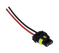 L & P Car Design 1 connettore per lampade HB4, attacco per lampadina, P22d 9006, con cavo per lampade a incandescenza