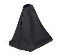 L & P Car Design Cuffia Cambio Compatibile con Audi A4 B5 1994-2001 - Nero - Vera Pelle - Leva Cambio Manuale - (A042)