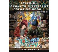 L P Henson Islamic Geometric Patterns Coloring Book (Tascabile)