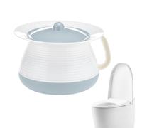 l para anziani - Secchio contenitore portatile per adulti, con coperchio e manico, per uomini, bambini, adulti, anziani, in camera da , accanto al , in auto, a casa, in campeggio ed
