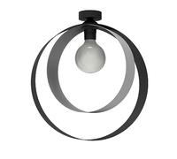 L+ Plafoniera led soffitto, in metallo, Lampadario soggiorno, attacco per lampadina E27