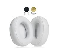 (L(PRO)White) Cuscinetti auricolari di ricambio per cuffie OneOdio A70 A71, paraorecchie in morbido