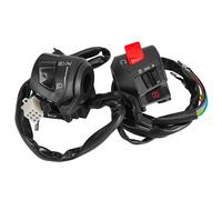 L+R 7/8" Handlebar Control Switch Headlight Horn Turn Signal Fog Light Button