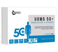 L.R.B. LAB.RICERC. BIOCHIMICHE Integratore FPR Uomo 50+ energia e vigore, 30 compresse