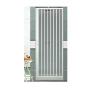 L R Box Doccia Estensibile a Soffietto in PVC Bianco Cm 75 x 185 H
