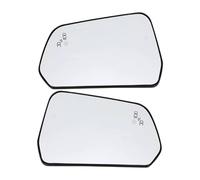 L & R Side Mirror Glass w/ Blind Spot Heated Fit for Ford Mustang 2015-2022