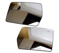 L & R Side Mirror Glass with Blind Spot Heated Fit For Ford F-150 2011-2014