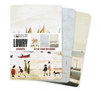L.S. Lowry: Seascapes Set of 3 Midi Notebooks