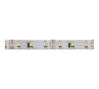 L&S Meccano DualColor - Striscia LED autoadesiva, 4000 K e bianco caldo, 3000 K, IP20, flessibile e separabile, 12 V, 5 m