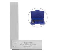 L-Shape Destra Angle Righello quadrato in acciaio al carbonio Carpentiere