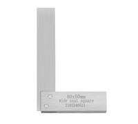 L-Shape Destra Angle Righello quadrato in acciaio al carbonio Carpentiere