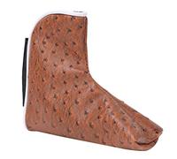 L Shape PU Leather Golf Putter Head Cover, Waterproof Golf Club Headcover with Thick Plush Lining and Magnetic Closure, Compact Lightweight Protector for Standard Putter Clubs