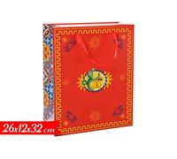 L.SICILY SHOPPER CARTA 26x32x12cm 446365