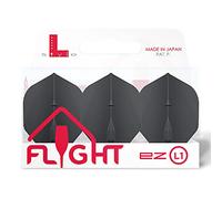 LSTYLE Freccette L1 EZ Standard Nero | Set di 3 | per freccette Soft & Steel Tip