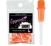 L-Style - Lippoint Twotone Short - Confezione da 30 pezzi, colore arancione