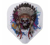 L-Style Thor-Sports EZ L1 - Flights SD Chief Skull Ver.1 in nero o bianco trasparente (bianco trasparente)