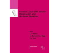 L.T. Watson J.A. Ford M. Bartholomew Nonlinear Equations and Optimi (Tascabile)