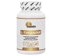 L-Teanina 200mg - Capsule Veg - Rilassante, Sonno & Metabolismo - Sowelo