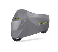 L Telo Coprimoto Nylon Catarifrangente Scooter Impermeabile Grandine Grigio