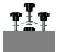 L Track Rail, Lug Threaded Stud Nut Fitting, Heavy-Duty Tie Down Anchorz, Ergonomic Replacement Part for Trucks, Cars, Garages, Airplanes, or Warehouse Cargo Securing and Storage Systems