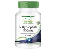 L-triptofano 500 mg - 90 capsule per stabilità emotiva | VEGAN | fairvital