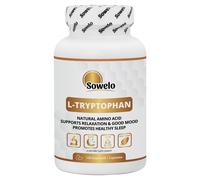 L-Triptofano 500mg - Capsule Veg - Sonno, Umore & Rilassamento Naturale - Sowelo