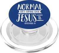 L"umorismo biblico normale non torna Gesù è rivelazione 14 PopSockets PopGrip per MagSafe