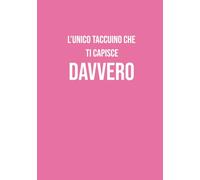 L’unico taccuino che ti capisce davvero: Taccuino A5 a righe | 130 pagine per appunti, note e organizzazione | Quaderno simpatico e pratico | Idea regalo per colleghi, amici e studenti