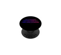 L"uomo più forte che conosci è una figlia primogenita PopSockets PopGrip Adesivo