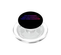 L"uomo più forte che conosci è una figlia primogenita PopSockets PopGrip per MagSafe