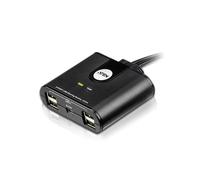 Aten Switch periferiche USB US224 – 2 PC, 4 dispositivi USB 2.0