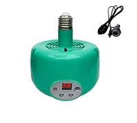 L-xiny Lampada Riscaldante per Cani, Lampada Termica con Termostato Automatico, Lampada Riscaldamento per Tenere al Caldo Gli Pulcini Animali Cuccia, Illuminazione a LED e Display