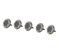 L10 Lampada solare da incasso SMD LED Kit da 5 0.2 W Nero