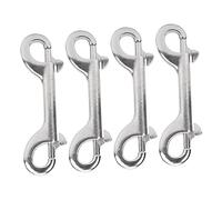 L115MM Stainless Steel 316 Diving Clips Double Ended Screw Snap Hook Quick Draw Pet Chain - Perfect for Marine, Outdoor Adventures, and Pet Owners