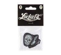 Dunlop Plettri Lucky 13, 0.60 mm, Pacco da 6 Pezzi