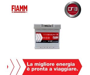 L144P BATTERIA AUTO FIAMM TITANIUM PRO 44Ah VW POLO FIAT 500 LANCIA Y