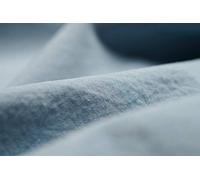 L1NK STUDIO Copripiumino Matrimoniale Cotone Tinta Unita per Letti 135 cm (220X220cm) 100% Cotone (Percalle 200 Fili) Sky