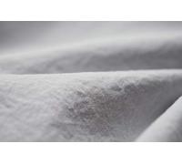 L1NK STUDIO Copripiumino Matrimoniale Cotone Tinta Unita per Letti 135 cm (220X220cm) 100% Cotone (Percalle 200 Fili) Perla