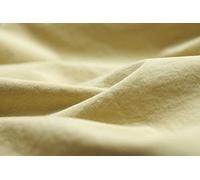 L1NK STUDIO Copripiumino Matrimoniale Cotone Tinta Unita per Letti 135 cm (220X220cm) 100% Cotone (Percalle 200 Fili) Yellow