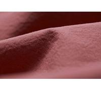 L1NK STUDIO Copripiumino Matrimoniale Cotone Tinta Unita per Letti 150 cm (240X220cm) 100% Cotone (Percalle 200 Fili) Smokey Red