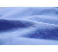 L1NK STUDIO Copripiumino Matrimoniale Cotone Tinta Unita per Letti 200 cm (290X260cm) 100% Cotone (Percalle 200 Fili) Berlin Blue
