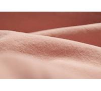 L1NK STUDIO Federe Cuscini Letto Cotone 45x155 per Letti di 135 cm (100% Cotone) (Percalle 200 Fili) Soft Coral