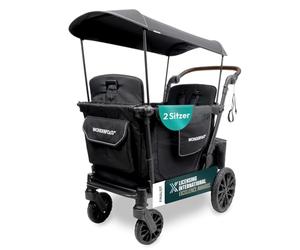 L2 Passeggino Doppio Carro - Nero