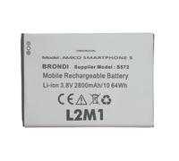 L2M1 Batteria per Brondi Amico Vero 4G Senior Smartphone Android Supplier Model