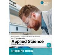 L3 AAQ BTEC National 2025 Applied Science Ext Cert Student Book (Pri (Tascabile)