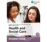 L3 AAQ BTEC National 2025 Health and Social Care Ext Cert Student Book (Print)