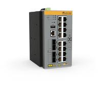 Allied Telesis AT-IE340-20GP-80 | 16 x 10/100/1000T, 4X 100/1000X SFP, -40°C to 75°C, DIN Rail, DC External PSU Not Included