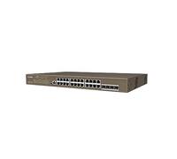 Tenda Switch TEG5328P-24-410W L3 gestito PoE 24 porte Gigabit +4 SFP 410W Marrone Spina EU