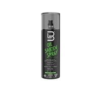 L3 VEL3 Oil Sheen Spray - Adds Gorgeous Gloss - Strengthens and Protects Hair - Arricched with Olive and Coconut Oil, infuso con vitamina E, formula leggera - Suitable for all Hair - 383 ml